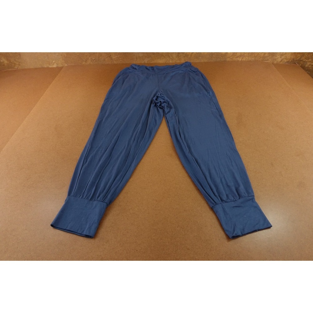 Adore Me Womens Size XL Blue Lightweight High Rise Pocketed Lounge Joggers New